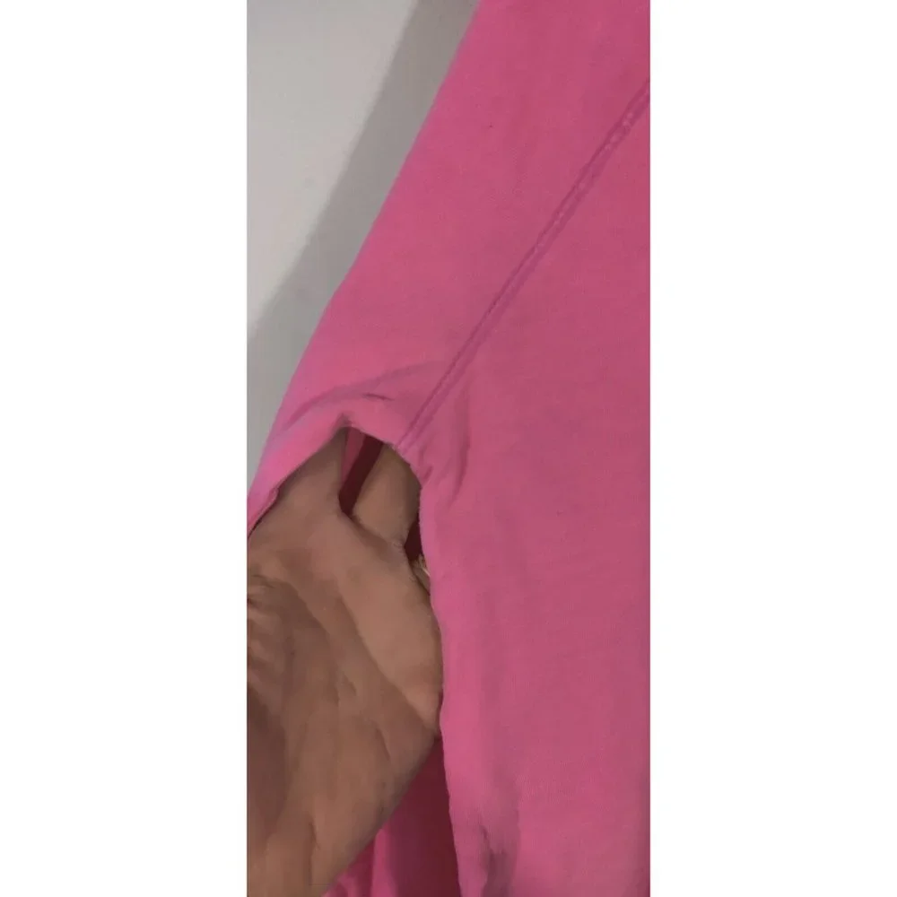 Justice Girls Pink Soft Long Sleeve knit Shirt casual lounging l sz 16